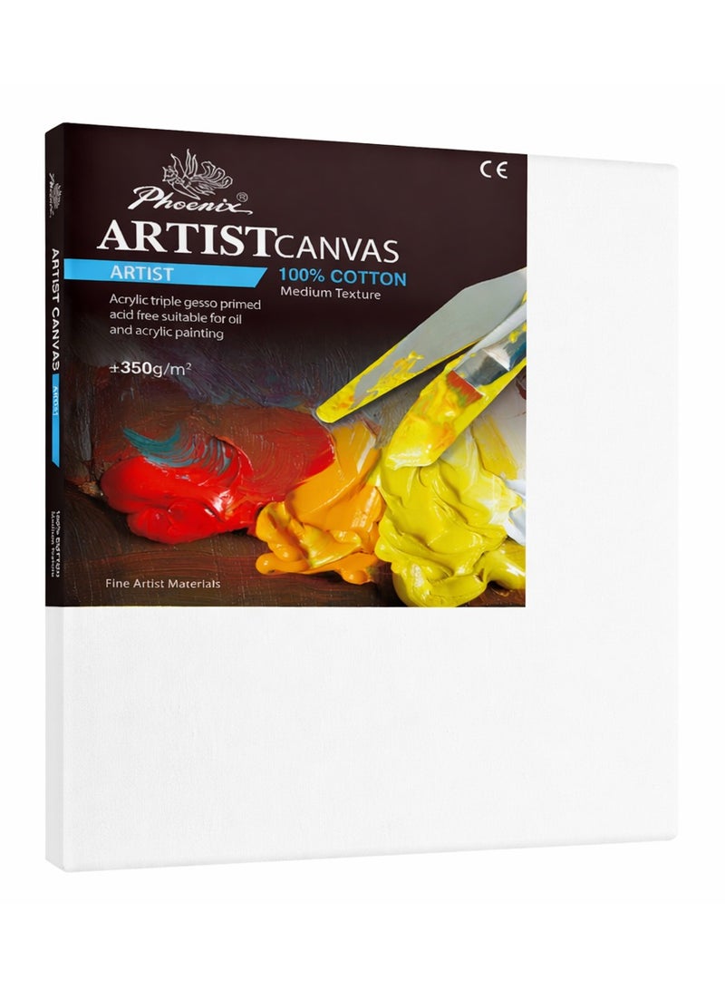 Phoenix Canvas white square 30*30 cm cotton 350 gm - Image 1